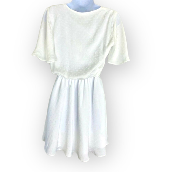 Show Me Your Mumu Polka Dot Wrap Ballet Mini Dress - Picture 2 of 6